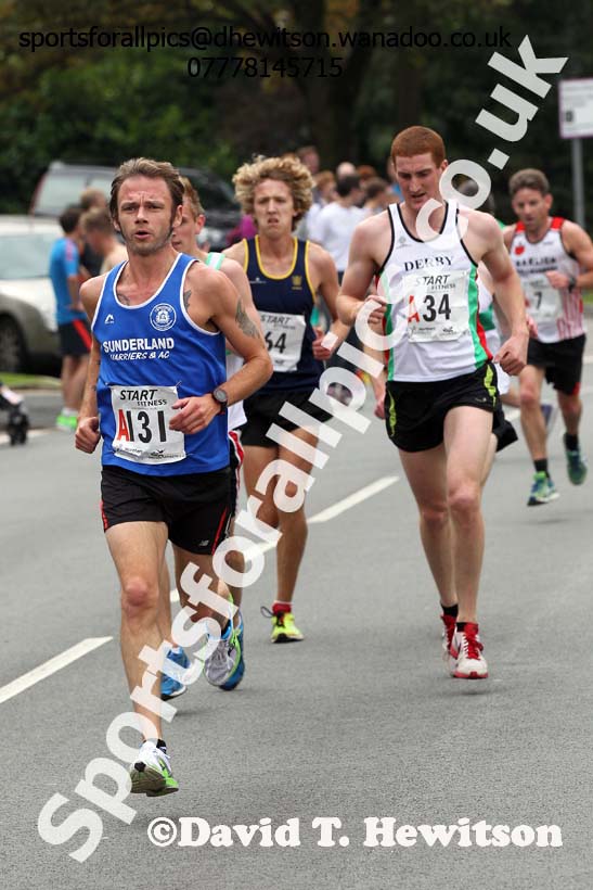 Senior mens Northern 6 Stage Road Relay, Warrington. Photo: David T. Hewitson/Sports for All Pics